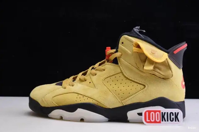 JORDAN CN1084-300 X YELLOW 6 AIR TRAVIS SCOTT 0605